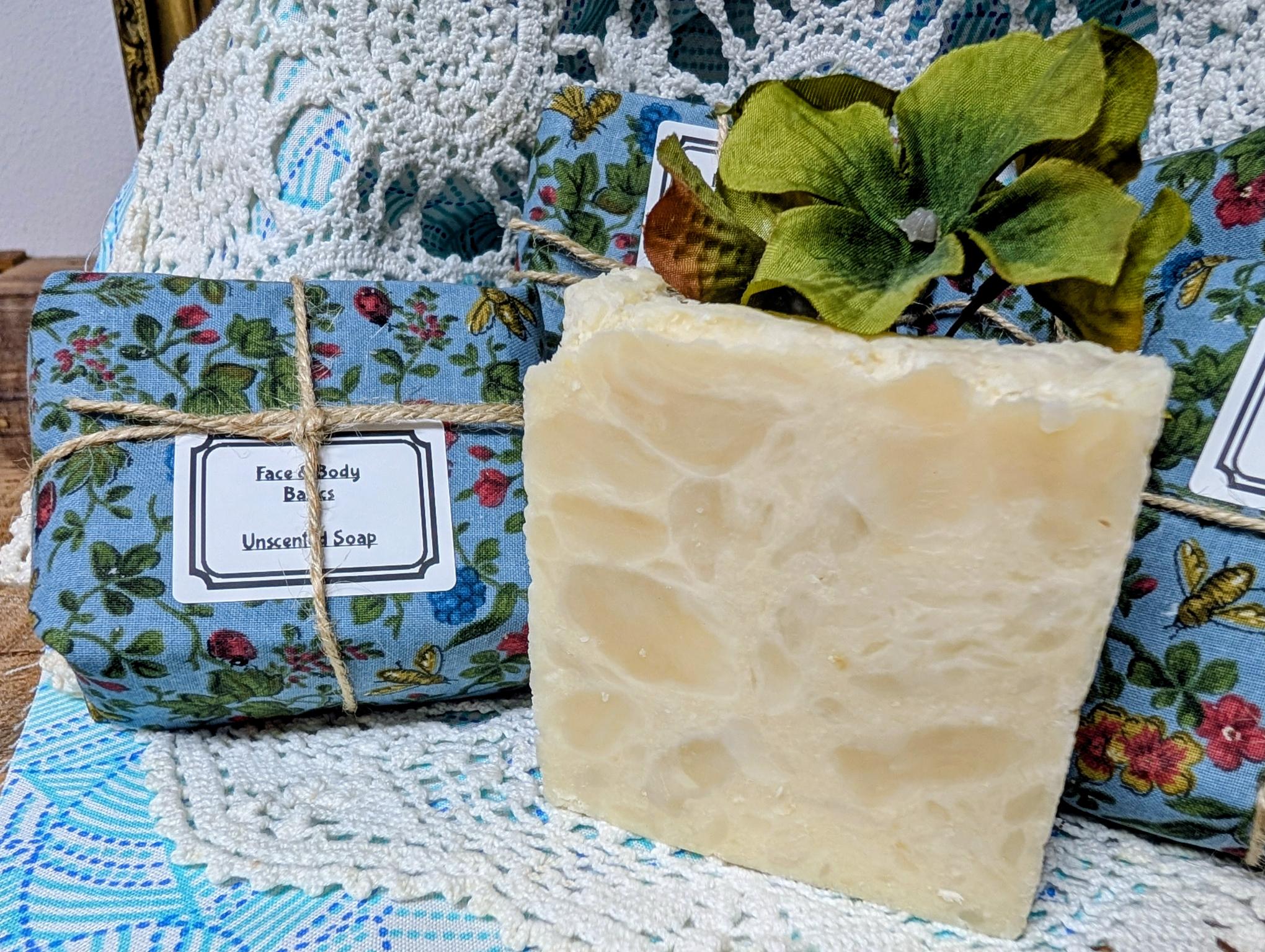 Face and Body Basics Unscented Soap